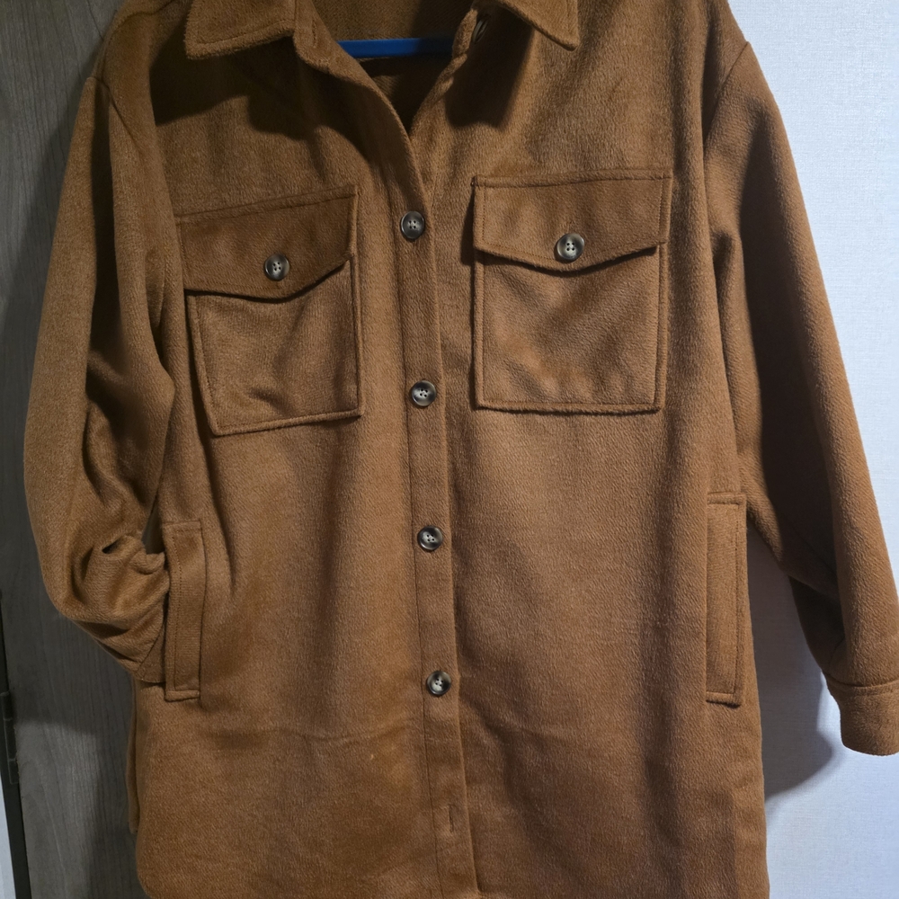 Express Tan Utility Jacket
